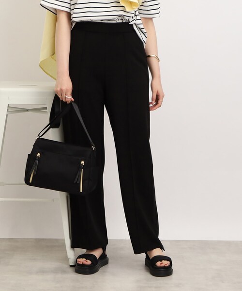 SHOO・LA・RUE（シューラルー）の「◆【撥水】ダブルファスナーショルダー（ショルダーバッグ・レディース・ブラック/オレンジ/ベージュ・00）」の11枚目の写真