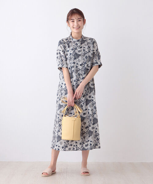 【極美品】Afternoon Tea LIVING リバティ シャツワンピース 楽天市場】【SALE／50%OFF】【WEB限定】リバティプリント/シャツ