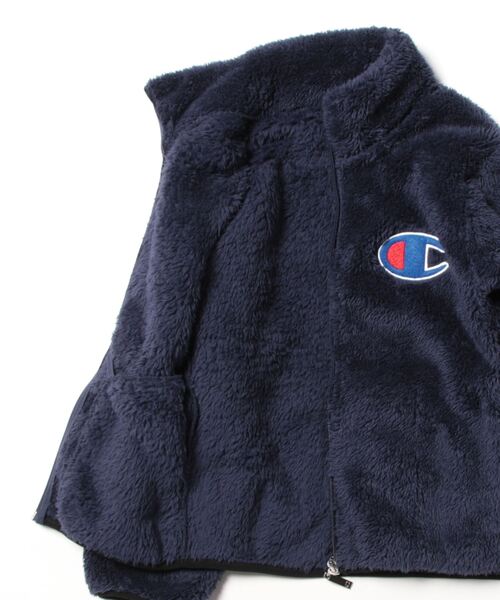 Champion（チャンピオン）の「Champion/チャンピオン　ZIP SHIRT（その他アウター・キッズ・ネイビー/オフホワイト/チャコールグレー/パープル/ブラック・160/140/130/150）」の7枚目の写真