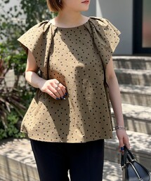 NOLLEY’S | ◇【WEB限定】リップルドットブラウス(シャツ/ブラウス)