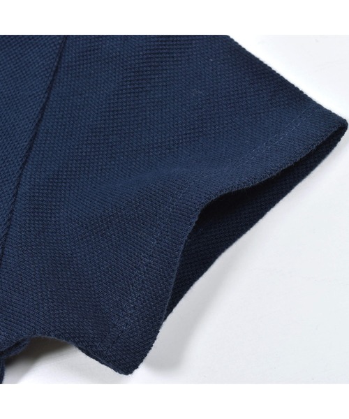 BeBe(ベベ)の「BeBe/【お揃い】ライン入りポロワンピース(90~150cm)(ワンピース・キッズ・ネイビー・150/100/120/110/140/130/90)」の8枚目の写真