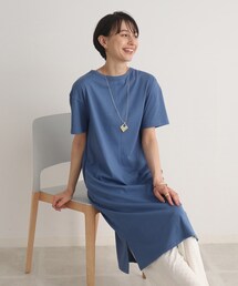 SHOO・LA・RUE | ◆【接触冷感】Iラインシルエットですっきり見え ロングTシャツワンピース(ワンピース)