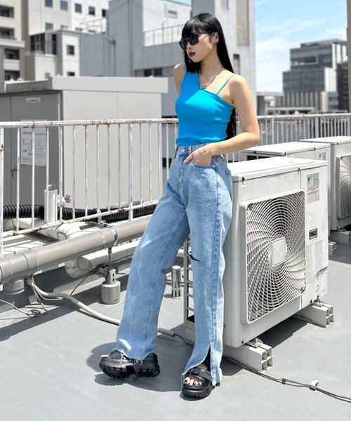 LVEU.(ラブユ.)の「Platform sports sandals / 厚底スポーツサンダル(サンダル・レディース・ブラック・23/23.5/24/24.5/25)」の10枚目の写真