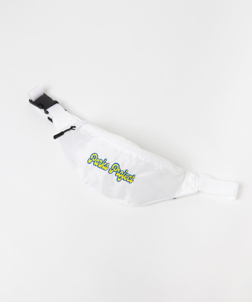 THE GOODLAND MARKET(ザグッドランドマーケット)の「『別注』PARKS PROJECT×TGM WAIST BAG(ボディバッグ/ウエストポーチ・メンズ・グレー/ホワイト・ONE)」の5枚目の写真