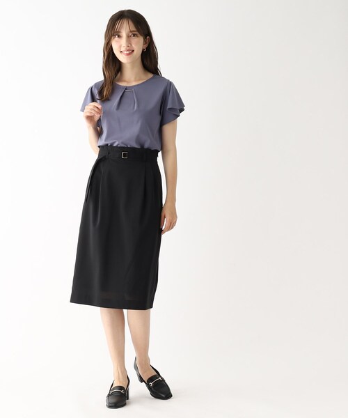 index(インデックス)の「◆【低反発クッション/6cmヒール】ビットヒールローファー(パンプス・レディース・ブラック/ダークブラウン・02/03)」の5枚目の写真