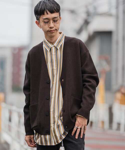 EDIFICE（エディフィス）の「コットン/カシミヤ スムースニット V