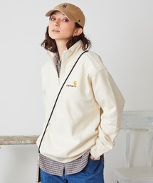 Carhartt WIP/カーハートダブリューアイピー HALF ZIP AMERICAN SCRIPT スウェットシャツ プルオーバー