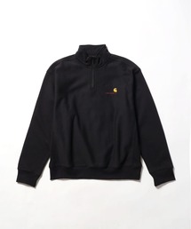 Carhartt WIP/カーハートダブリューアイピー HALF ZIP AMERICAN SCRIPT スウェットシャツ プルオーバー