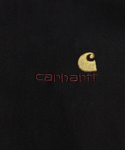 Carhartt WIP(カーハートダブリューアイピー)の「Carhartt WIP/カーハートダブリューアイピー HALF ZIP AMERICAN SCRIPT スウェットシャツ プルオーバー(スウェット・メンズ・ブラック/グレー/ナチュラル・S/M/L)」の15枚目の写真