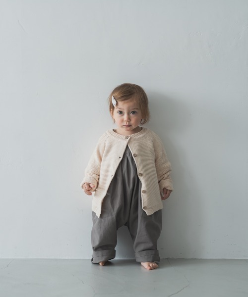 riziere（リジェール）の「胸切り替えギャザーサロペット（つなぎ/オールインワン・キッズ・チャコールグレー/グリーン系その他/ベージュ系その他・120/90/100/130/110/80）」の18枚目の写真