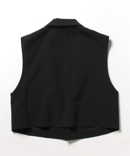 DRESSLAVE B7 short vestjet ショート丈ベストジャケット DRESSLAVE（ドレスレイブ）の「B7 / short vest jacket(ショート