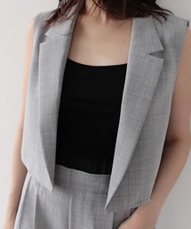 DRESSLAVE（ドレスレイブ）の「B7 / short vest jacket(ショート