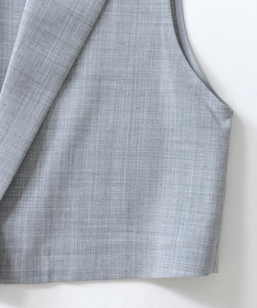 DRESSLAVE（ドレスレイブ）の「B7 / short vest jacket(ショート