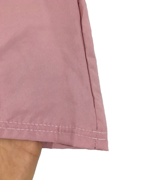 Dewlily(デューリリー)の「オフショルシャーリングワンピース(ワンピース・レディース・ピンク/ブラック・XL/L/M)」の14枚目の写真