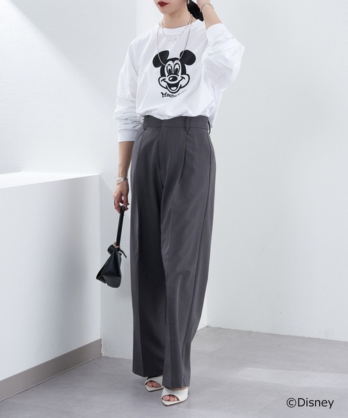 SHENERY(シーナリー)の「Mickey Mouse Club / ロングスリーブTee(Tシャツ/カットソー・レディース・ホワイト・FREE)」の19枚目の写真