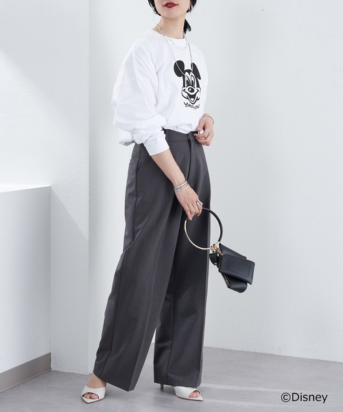 SHENERY(シーナリー)の「Mickey Mouse Club / ロングスリーブTee(Tシャツ/カットソー・レディース・ホワイト・FREE)」の21枚目の写真