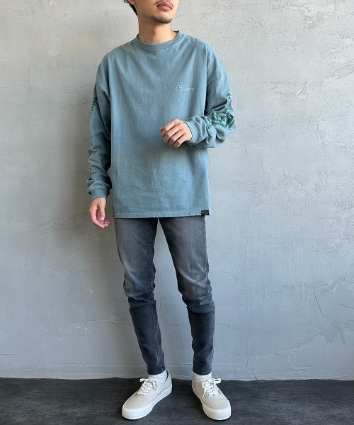 Big John（ビッグジョン）の「[BIG JOHN/ビッグジョン] CARROT LEG テーパードジーンズ（デニムパンツ・メンズ・グレー・26/28/30/32）」の3枚目の写真