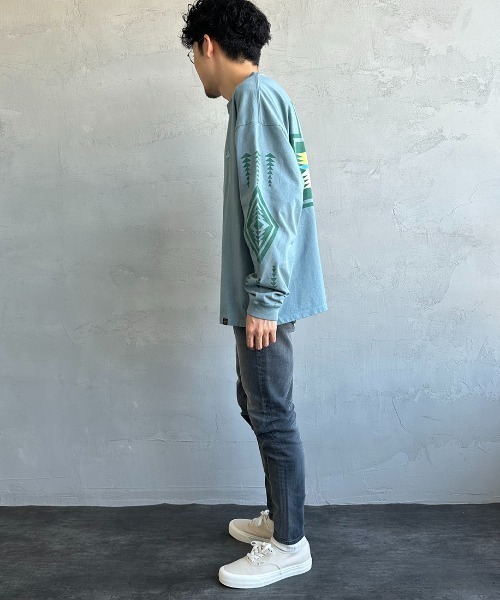 Big John（ビッグジョン）の「[BIG JOHN/ビッグジョン] CARROT LEG テーパードジーンズ（デニムパンツ・メンズ・グレー・26/28/30/32）」の4枚目の写真