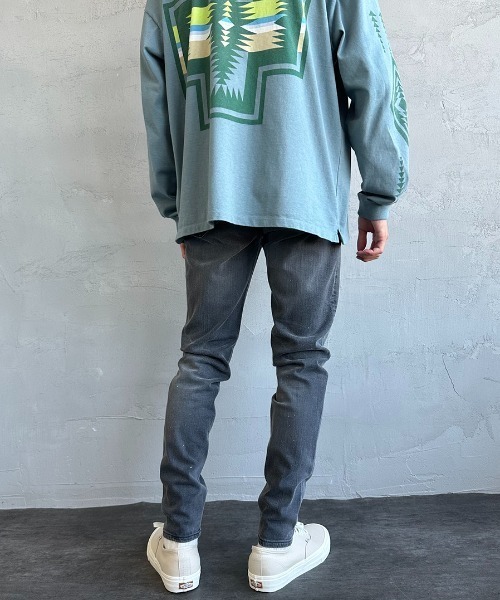 Big John（ビッグジョン）の「[BIG JOHN/ビッグジョン] CARROT LEG テーパードジーンズ（デニムパンツ・メンズ・グレー・26/28/30/32）」の8枚目の写真