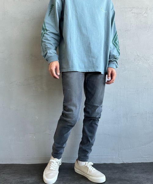 Big John（ビッグジョン）の「[BIG JOHN/ビッグジョン] CARROT LEG テーパードジーンズ（デニムパンツ・メンズ・グレー・26/28/30/32）」の6枚目の写真