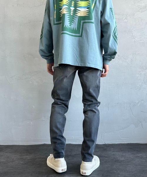 Big John（ビッグジョン）の「[BIG JOHN/ビッグジョン] CARROT LEG テーパードジーンズ（デニムパンツ・メンズ・グレー・26/28/30/32）」の11枚目の写真