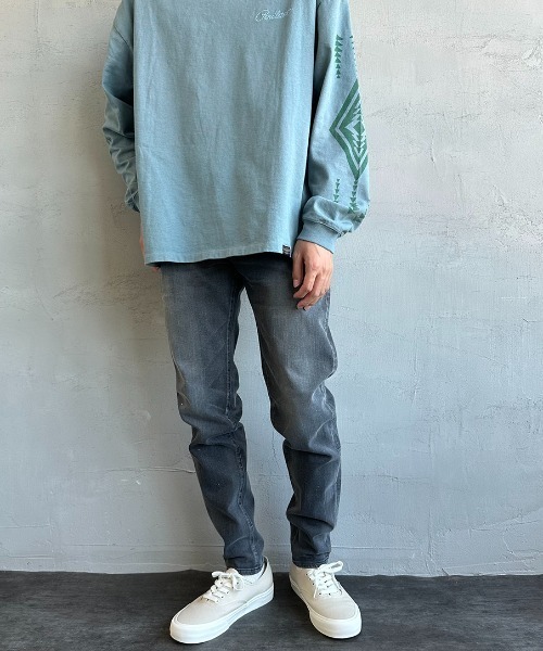 Big John（ビッグジョン）の「[BIG JOHN/ビッグジョン] CARROT LEG テーパードジーンズ（デニムパンツ・メンズ・グレー・26/28/30/32）」の9枚目の写真