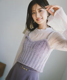 PROPORTION BODY DRESSING | フェザーキャミニットセット / 1213270911(ニット/セーター)