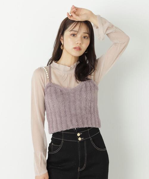 PROPORTION BODY DRESSING（プロポーションボディドレッシング）の「フェザーキャミニットセット / 1213270911（ニット/セーター・レディース・ブラウン/グレー・FREE）」の12枚目の写真