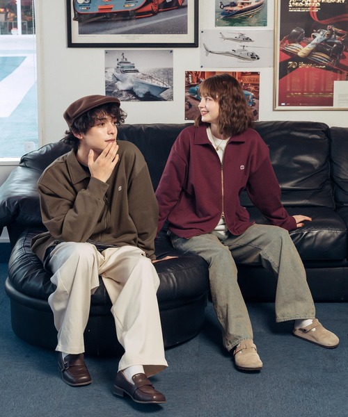 MUHET（ミュエータ）の「ドライバーズスウェット（スウェット・レディース・ボルドー/カーキ/ブラウン/ブラック・MEDIUM/X-LARGE）」の9枚目の写真