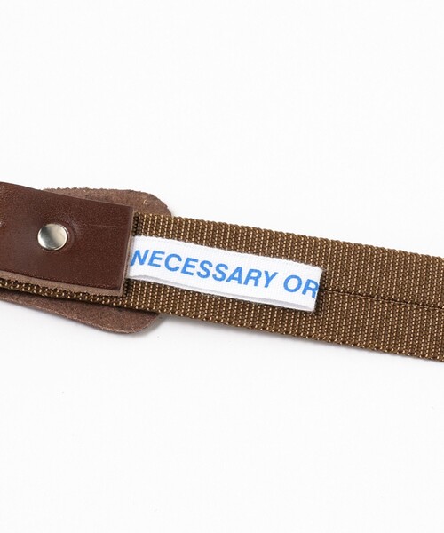 NECESSARY or UNNECESSARY（ネセサリーオアアンネセサリー）の「NECESSARY or UNNECESSARY / ナイロン ベルト（ベルト・レディース・ブルー系その他3/ブラウン/オレンジ・ONE SIZE）」の11枚目の写真