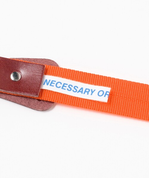 NECESSARY or UNNECESSARY（ネセサリーオアアンネセサリー）の「NECESSARY or UNNECESSARY / ナイロン ベルト（ベルト・レディース・ブルー系その他3/ブラウン/オレンジ・ONE SIZE）」の8枚目の写真