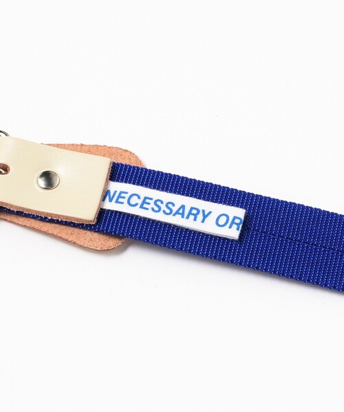 NECESSARY or UNNECESSARY（ネセサリーオアアンネセサリー）の「NECESSARY or UNNECESSARY / ナイロン ベルト（ベルト・レディース・ブルー系その他3/ブラウン/オレンジ・ONE SIZE）」の5枚目の写真
