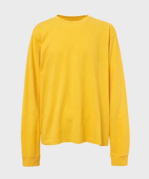 ECOCYCLE（エコサイクル）の「ELEVATED LS_YELLOW（Tシャツ/カットソー・メンズ・イエロー/グリーン系その他2/ゴールド/イエロー系その他2/ベージュ系その他/イエロー系その他・S/XL/M/L/XXL/XS/MEDIUM/SMALL/X-SMALL/LARGE/X-LARGE/XX-LARGE）」の6枚目の写真