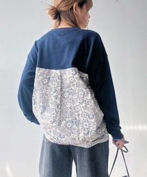 AS KNOW AS plus | ☆ワッフル切替えプルオーバー(Tシャツ/カットソー)