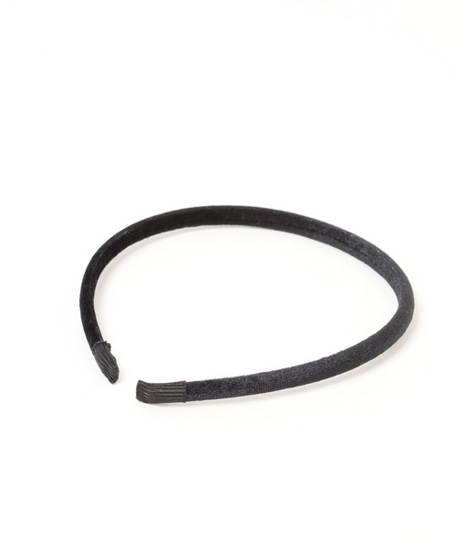 Andemiu（アンデミュウ）の「ベロアカチューシャ980235（カチューシャ・レディース・グレー/ベージュ/ブラック・FREE）」の7枚目の写真