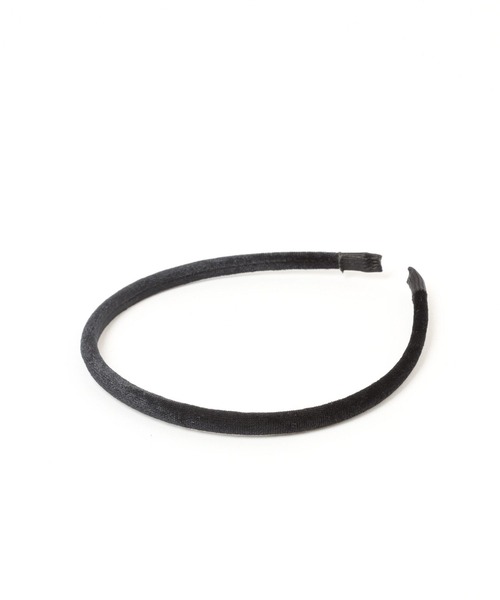 Andemiu（アンデミュウ）の「ベロアカチューシャ980235（カチューシャ・レディース・グレー/ベージュ/ブラック・FREE）」の10枚目の写真