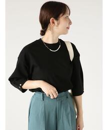 Te chichi TERRASSE | 袖タックボタンニット(ニット/セーター)