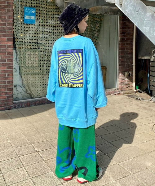 Candy Stripper（キャンディストリッパー）の「SLACK ANIMALS SWEAT