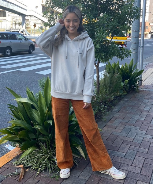 RIKKA FEMME(リッカファーム)の「RIKKA FEMME/リッカファム パーカー オーバーサイズ DESI RF23FW17(パーカー・レディース・ブラック/アイボリー・FREE)」の11枚目の写真