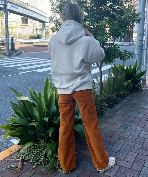 RIKKA FEMME(リッカファーム)の「RIKKA FEMME/リッカファム パーカー オーバーサイズ DESI RF23FW17(パーカー・レディース・ブラック/アイボリー・FREE)」の12枚目の写真