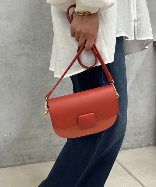 un dix cors（アンディコール）の「カラーショルダーバッグ（ショルダーバッグ・レディース・イエロー/グリーン/レッド/ブラック・FREE）」の21枚目の写真