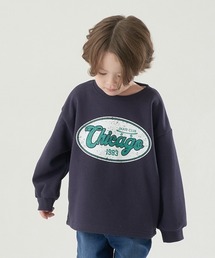 b・ROOM | 【表コットン毛玉バイバイ裏起毛】選べる7パターンプリントビッグスウェット(スウェット)