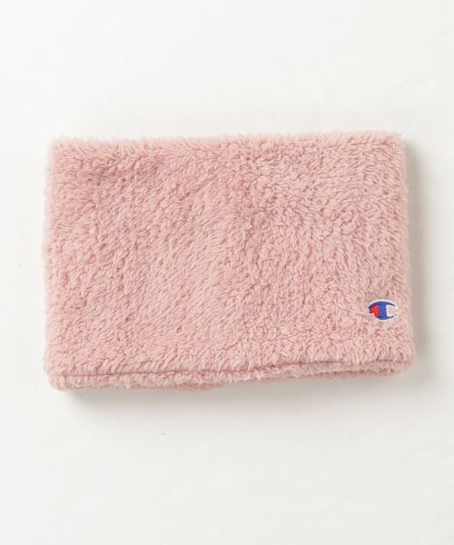 Champion（チャンピオン）の「champion / kids ボアネックウォーマー / 767-0051（ネックウォーマー/スヌード・キッズ・ブラック/ベージュ/ピンク/ミント/ブラウン/パープル・FREE）」の7枚目の写真