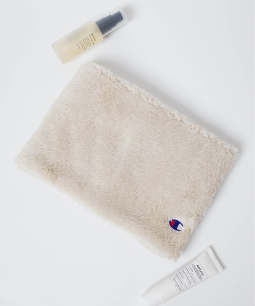 Champion（チャンピオン）の「champion / kids ボアネックウォーマー / 767-0051（ネックウォーマー/スヌード・キッズ・ブラック/ベージュ/ピンク/ミント/ブラウン/パープル・FREE）」の14枚目の写真