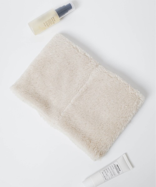 Champion（チャンピオン）の「champion / kids ボアネックウォーマー / 767-0051（ネックウォーマー/スヌード・キッズ・ブラック/ベージュ/ピンク/ミント/ブラウン/パープル・FREE）」の19枚目の写真