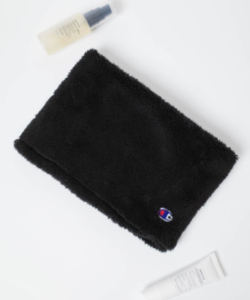 Champion（チャンピオン）の「champion / kids ボアネックウォーマー / 767-0051（ネックウォーマー/スヌード・キッズ・ブラック/ベージュ/ピンク/ミント/ブラウン/パープル・FREE）」の13枚目の写真