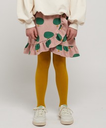 Green Tree all over ruffle skirt