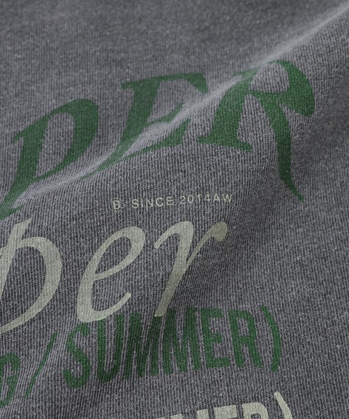 BELPER(ベルパー)の「WASHED TYPOGRAPHY T(Tシャツ/カットソー・レディース・ブラック・2/FREE)」の5枚目の写真
