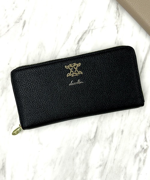 dazzlin(ダズリン)の「dazzlin/ダズリン スクエアロゴ ラウンドロングウォレット(財布・レディース・ブラウン/ローズ/ベージュ系その他/グリーン/ベージュ/ブルーグレー/ボルドー/アイボリー/ブラック・FREE)」の14枚目の写真