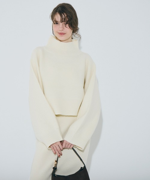 coca（coca）（コカ）の「＼新色追加／ニットセットアップワンピース（ワンピース・レディース・チャコール/グレイッシュベージュ/アイボリー・ONE SIZE/M/L）」の21枚目の写真